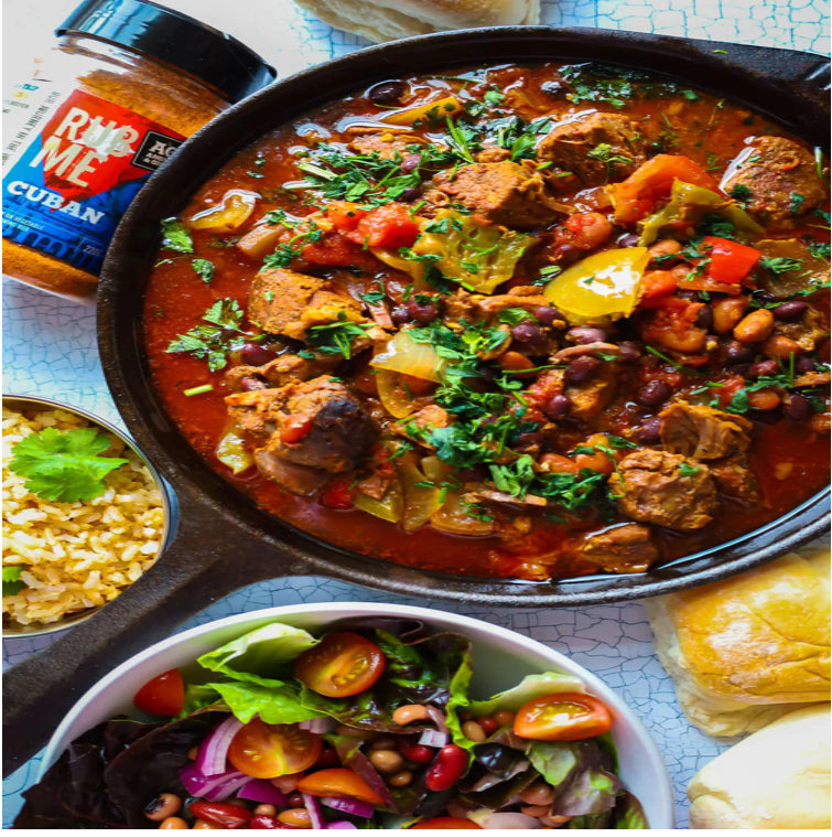 Cuban Beef & Bean Stew