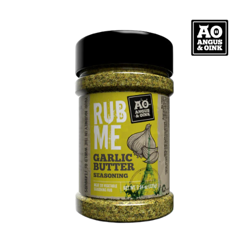 Angus & Oink | Garlic Butter Seasoning | Rich & Indulgent Flavour for Chicken, Fries & Roast Potatoes | 225g