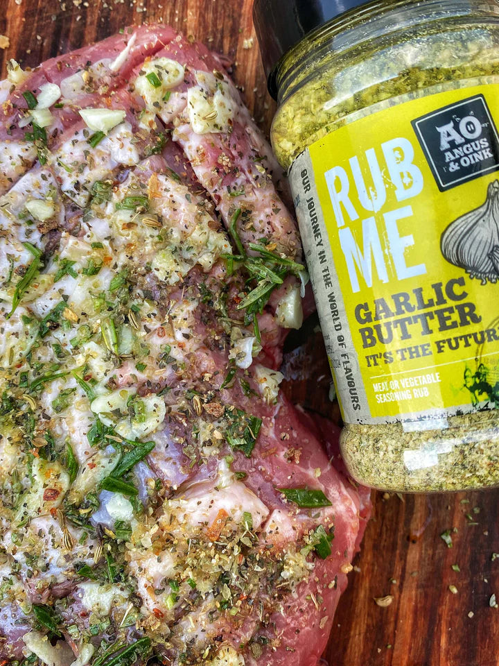 Angus & Oink | Garlic Butter Seasoning | Rich & Indulgent Flavour for Chicken, Fries & Roast Potatoes | 225g