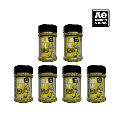 Angus & Oink | Garlic Butter Seasoning | Rich & Indulgent Flavour for Chicken, Fries & Roast Potatoes | 225g