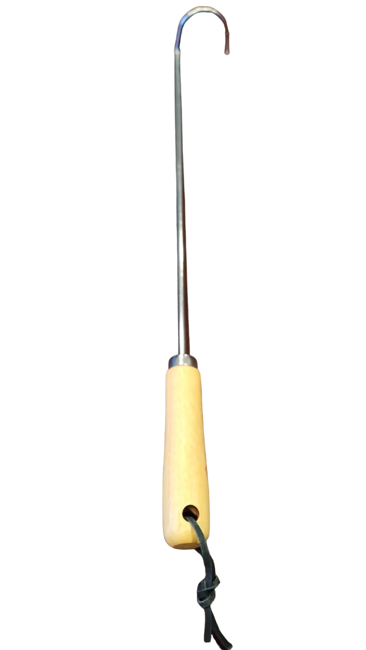 🔥Heavy duty 19" PigTail BBQ Flipper