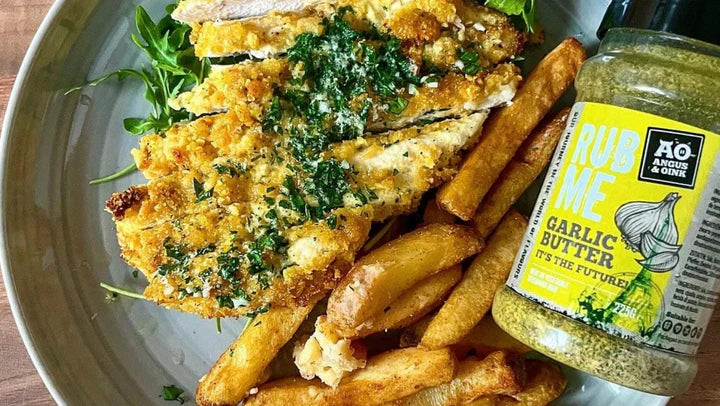Angus & Oink | Garlic Butter Seasoning | Rich & Indulgent Flavour for Chicken, Fries & Roast Potatoes | 225g